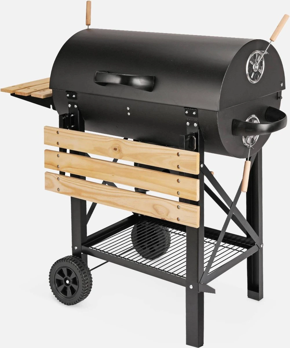 Alice's Garden | BBQ Serge | Houtskool | 114x75x98cm | Zwart 5 Alice's Garden | BBQ Serge | Houtskool | 114x75x98cm | Zwart - Afbeelding 5