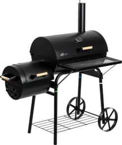 El Fuego Dakota - Barbecue - Smoker - Zwart - Grilloppervlak 66 X 41 Cm - Afmeting 132,5 X 66 X 122 Cm -Beste Barbecue Grill winkel 1005x1200 1