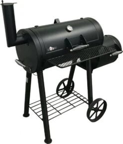 Fire Beam Houtskool Barbecue - Grilloppervlak (LxB) 35 X 66 Cm - Smoker - Zwart -Beste Barbecue Grill winkel 1018x1200
