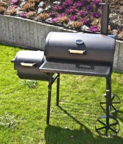 El Fuego Dakota - Barbecue - Smoker - Zwart - Grilloppervlak 66 X 41 Cm - Afmeting 132,5 X 66 X 122 Cm -Beste Barbecue Grill winkel 1025x1200