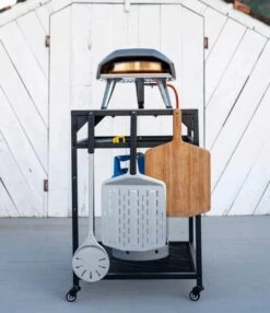 Ooni - Tafel - Medium - Pizza Tafel - 60x80x 90cm - RVS - Zwart -Beste Barbecue Grill winkel 1035x1200 4