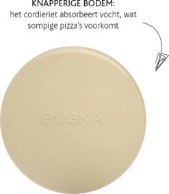 Boska Pizzasteen Deluxe - Voor Oven & BBQ - Knapperige Pizza's - Ø 29.5 Cm - BBQ Accessoires -Beste Barbecue Grill winkel 1048x1200 1