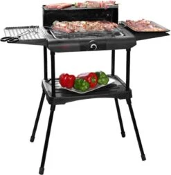 Excellent Electrics Elektrische Barbecue - Grilloppervlak (LxB) 36x24 Cm - 2000W - Zwart -Beste Barbecue Grill winkel 1171x1200