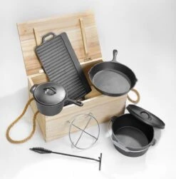 EL Fuego Dutch Oven Set Gietijzer 7-delig -Beste Barbecue Grill winkel 1183x1200 4
