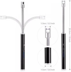 Merkloos BBQ Aansteker Oplaadbaar Met Usb Kabel - Elektrische Keuken Aansteker - Flexibele Aansteker - Zwart -Beste Barbecue Grill winkel 1186x1200 1