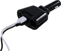 Auto Sigarettenaansteker Splitter - USB Ingang Auto - 2 Sigaretten Aansluitingen - Autolader -Beste Barbecue Grill winkel 1200x1011