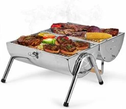BBQ Collection Houtskoolbarbecue - Cilinder - Chroom -Beste Barbecue Grill winkel 1200x1046