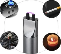 Staza Oplaadbare Lange Elektrische Aansteker - Duurzame Plasma Aansteker - Inclusief Cadeauverpakking - BBQ - Kaarsen -Beste Barbecue Grill winkel 1200x1068 3