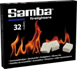 Samba Aanmaakblokjes 32 Stuks Wit Bbq Open Haard -Beste Barbecue Grill winkel 1200x1073 2