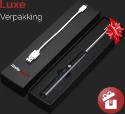 Dailygoods® Elektrische Aansteker - Plasma Aansteker - Oplaadbaar - Gift Set - Zwart -Beste Barbecue Grill winkel 1200x1094 1