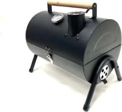 Compacte Draagbare Kolen BBQ Van Wolff BBQ - Handig Voor Op De Camping Op Het Strand Of In Een Park - Smoker Barbecue - Draagbare Lichtgewicht Bbq - Met Thermometer En Lucht Doorvoer. Laat Je Vlees Langzaam Garen. -Beste Barbecue Grill winkel 1200x1102 1