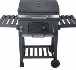 Alice's Garden Houtskool BBQ Bernard - Smoker - Verstelbare Houtskoolbak - Zwart -Beste Barbecue Grill winkel 1200x1102