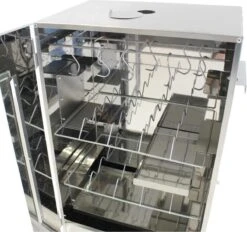 Kynast Exklusiv - Rookoven - Met 3 Etages - Metaal - Grijs 5 Kynast Exklusiv - Rookoven - Met 3 Etages - Metaal - Grijs -Beste Barbecue Grill winkel 1200x1129