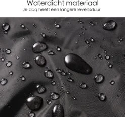 BBQ Beschermhoes - Voor Kamado - Universeel - Tot 23 Inch - Zwart -Beste Barbecue Grill winkel 1200x1129 3