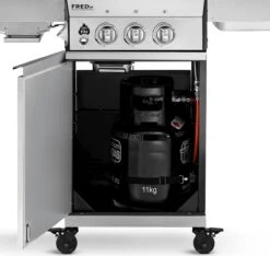 Burnhard Gas BBQ FRED JR. Deluxe - 2 Branders - Incl. Keramische Infraroodbrander & Afdekhoes - Deluxe 37 Burnhard Gas BBQ FRED JR. Deluxe - 2 Branders - Incl. Keramische Infraroodbrander & Afdekhoes - Deluxe -Beste Barbecue Grill winkel 1200x1135