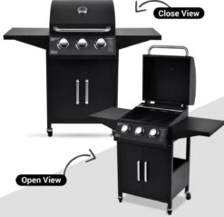 MaxxGarden Gas Barbecue - 3 Branders - Incl. Gratis BBQ Set -Beste Barbecue Grill winkel 1200x1160