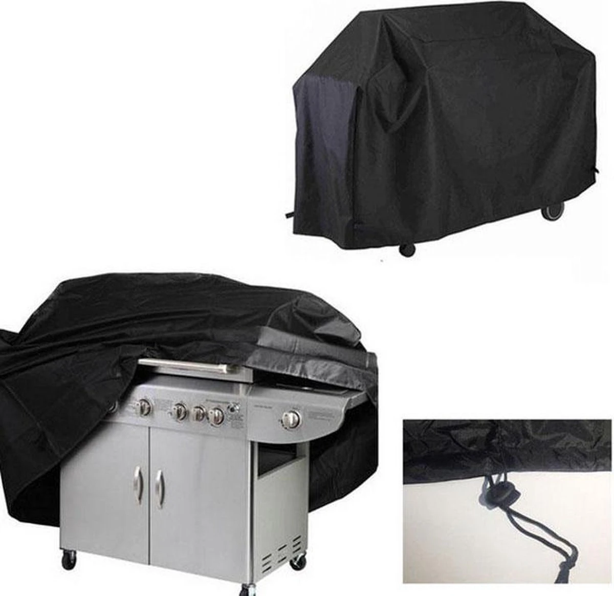 Merkloos Barbecue Beschermhoes - Barbecue Hoes - BBQ HOES - Bbq Afdekhoes- BBQ Waterdichte Beschermhoes - Maat L 170 X 61 X 117 Cm 2 Merkloos Barbecue Beschermhoes - Barbecue Hoes - BBQ HOES - Bbq Afdekhoes- BBQ Waterdichte Beschermhoes - Maat L 170 X 61 X 117 Cm - Afbeelding 2
