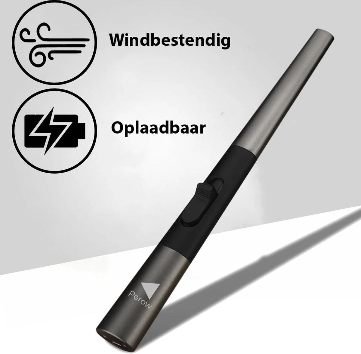 Oplaadbare Lange Elektrische Aansteker - Duurzame Plasma Aansteker – Luxe Aansteker - Inclusief Cadeauverpakking - BBQ – Kaarsen - Zwart 1 Oplaadbare Lange Elektrische Aansteker - Duurzame Plasma Aansteker – Luxe Aansteker - Inclusief Cadeauverpakking - BBQ – Kaarsen - Zwart