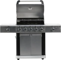 Gasbarbecue En Grill - 5 + 1 Branders + 1 Infrarood Zijbrander - Buitenkeuken - Edelstaal BBQ -Beste Barbecue Grill winkel 1200x1182 2