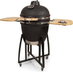 Patton - Kamado 21" - Premium Black - Keramische Barbecue - Incl. Bluetooth Kerntemperatuurmeter - LED Verlichting - Large - Compleet - Zwart 24 Patton - Kamado 21" - Premium Black - Keramische Barbecue - Incl. Bluetooth Kerntemperatuurmeter - LED Verlichting - Large - Compleet - Zwart -Beste Barbecue Grill winkel 1200x1184 1