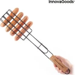 Innovagoods BARBECUEGRIL VOOR WORSTJES SOSKET - Bbq Accesoires - Bbq Accesoires Rooster -Beste Barbecue Grill winkel 1200x1188