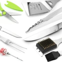 Saveur Royal® 35-delige Barbecue Gereedschapset In Roestvrij Staal - BBQ Grill Set Met Draagtas - Barbecuegerei-sets - Barbecue Accessoires Gereedschap - 35-delig 21 Saveur Royal® 35-delige Barbecue Gereedschapset In Roestvrij Staal - BBQ Grill Set Met Draagtas - Barbecuegerei-sets - Barbecue Accessoires Gereedschap - 35-delig -Beste Barbecue Grill winkel 1200x1195 2