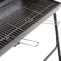 BBQ XL Houtskoolbarbecue - Cilindervorm - Grilloppervlak (LxB) 71 X 35 Cm - Zwart -Beste Barbecue Grill winkel 1200x1198