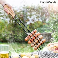 Innovagoods BARBECUEGRIL VOOR WORSTJES SOSKET - Bbq Accesoires - Bbq Accesoires Rooster -Beste Barbecue Grill winkel 1200x1200 11