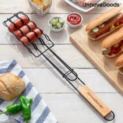 Innovagoods BARBECUEGRIL VOOR WORSTJES SOSKET - Bbq Accesoires - Bbq Accesoires Rooster -Beste Barbecue Grill winkel 1200x1200 12