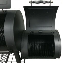 Fire Beam Houtskool Barbecue - Grilloppervlak (LxB) 35 X 66 Cm - Smoker - Zwart -Beste Barbecue Grill winkel 1200x1200 121