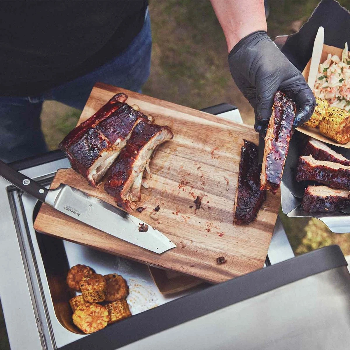 Burnhard Gas BBQ FRED JR. Deluxe - 2 Branders - Incl. Keramische Infraroodbrander & Afdekhoes - Deluxe 13 Burnhard Gas BBQ FRED JR. Deluxe - 2 Branders - Incl. Keramische Infraroodbrander & Afdekhoes - Deluxe - Afbeelding 13