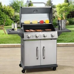 Kansas Gasgrill Barbecue - 4 Pits - RVS -Beste Barbecue Grill winkel 1200x1200 150