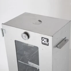 2-L Home & Garden XL Rookoven - RVS - 80x40x28 Cm - 3 Etages -Beste Barbecue Grill winkel 1200x1200 241