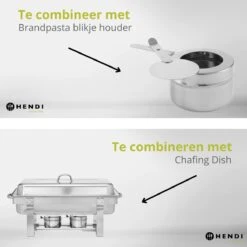 Hendi Brandpasta Voor Chafing Dish - Brandgel 200g - ( 6 Stuks ) -Beste Barbecue Grill winkel 1200x1200 262