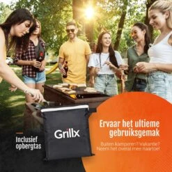 GrillX Barbecue Hoes - 170 X 61 X 117cm - BBQ Hoes Waterdicht - Beschermhoes Inclusief Trekkoord - BBQ Accesoires -Beste Barbecue Grill winkel 1200x1200 287