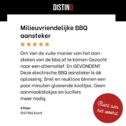 DistinQ BBQ Lighter Aansteker - Elektrische Barbecue Looftlighter Houtskool Starter Voor Barbecue, Grill En Open Haard - 2000 Watt -Beste Barbecue Grill winkel 1200x1200 359