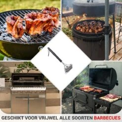 BBQ Borstel Staal RVS Reinigingsborstel Barbecue Grill Accessoires -Beste Barbecue Grill winkel 1200x1200 387