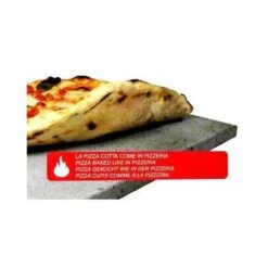 ETNA Pizza Set - Grote Pizzasteen & GRATIS Pizzaschep - 30 Cm X 38 Cm - Echt Italiaanse Pizzasteen - Broodbaksteen - BBQ Pizzasteen - Gemaakt Van Lavasteen Uit De Etna - Non-stick - Eppicotispai -Beste Barbecue Grill winkel 1200x1200 454