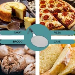 Nowad Pizzaschep RVS Rond - 30,5 Cm - PVC Handvat -Beste Barbecue Grill winkel 1200x1200 482