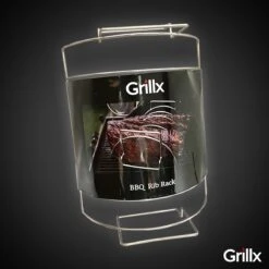 GrillX Sparerib Rek BBQ - Rib Rack Houder - Barbecue Spareribs Rek - BBQ Accesoires -Beste Barbecue Grill winkel 1200x1200 496