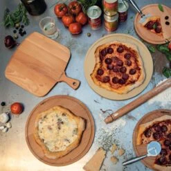 Boska Pizzaschep Amigo - Voor Warme En Koude Pizza - Kort Handvat - Beukenhout - 30 Cm Breed -Beste Barbecue Grill winkel 1200x1200 500
