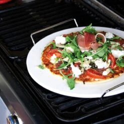 Pizzasteen BBQ & Oven | Pizzaplaat Voor De Lekkerste Bereiding Van Een Pizza Op Jouw Barbecue Of In De Oven | Pizza Stone Rond | Medium (33 Cm) -Beste Barbecue Grill winkel 1200x1200 515