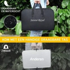 Saveur Royal® 35-delige Barbecue Gereedschapset In Roestvrij Staal - BBQ Grill Set Met Draagtas - Barbecuegerei-sets - Barbecue Accessoires Gereedschap - 35-delig 26 Saveur Royal® 35-delige Barbecue Gereedschapset In Roestvrij Staal - BBQ Grill Set Met Draagtas - Barbecuegerei-sets - Barbecue Accessoires Gereedschap - 35-delig -Beste Barbecue Grill winkel 1200x1200 525