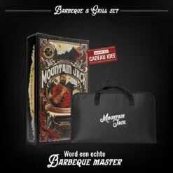 Mountain Jack® 40-Delige Luxe BBQ Grill Accessoires Set In Roestvrij Staal – Barbecue Gereedschap – Tangenset, Vlees Thermometer, Vleestang, Borstel, Spiezen, Vleesmes, Vleesvork -Beste Barbecue Grill winkel 1200x1200 548