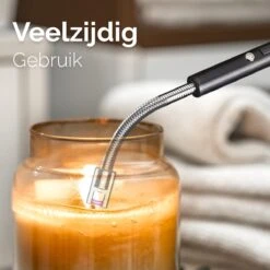 Dailygoods® Elektrische Aansteker - Plasma Aansteker - Oplaadbaar - Gift Set - Zwart -Beste Barbecue Grill winkel 1200x1200 582