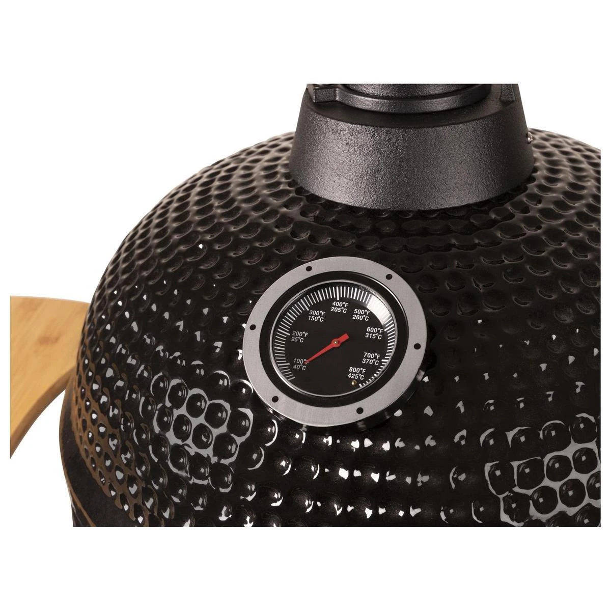 Patton Kamado 15" - Keramisch - Tafel Model - Premium Black - Medium - Zwart 7 Patton Kamado 15" - Keramisch - Tafel Model - Premium Black - Medium - Zwart - Afbeelding 7