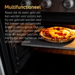 Pizzasteen BBQ Oven - Lava Van Vulkaan Etna - Barbecue Accesoires - Made In Italy - Broodbaksteen - 30x38x1.1 - VDN -Beste Barbecue Grill winkel 1200x1200 682