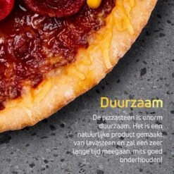 Pizzasteen BBQ Oven - Lava Van Vulkaan Etna - Barbecue Accesoires - Made In Italy - Broodbaksteen - 30x38x1.1 - VDN -Beste Barbecue Grill winkel 1200x1200 683