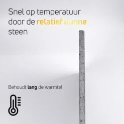 Pizzasteen BBQ Oven - Lava Van Vulkaan Etna - Barbecue Accesoires - Made In Italy - Broodbaksteen - 30x38x1.1 - VDN -Beste Barbecue Grill winkel 1200x1200 684