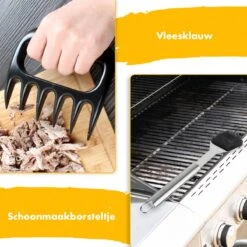 BBQ Accesoires Set Gereedschap Tang Borstel Barbecue Kookgerei - 10 Delig -Beste Barbecue Grill winkel 1200x1200 699
